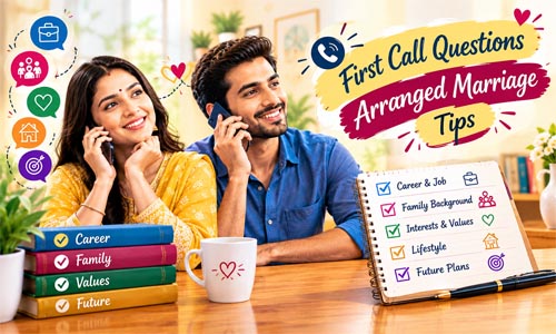 First phone call after rishta shortlisted – arranged marriage tips for UP and Bihar
